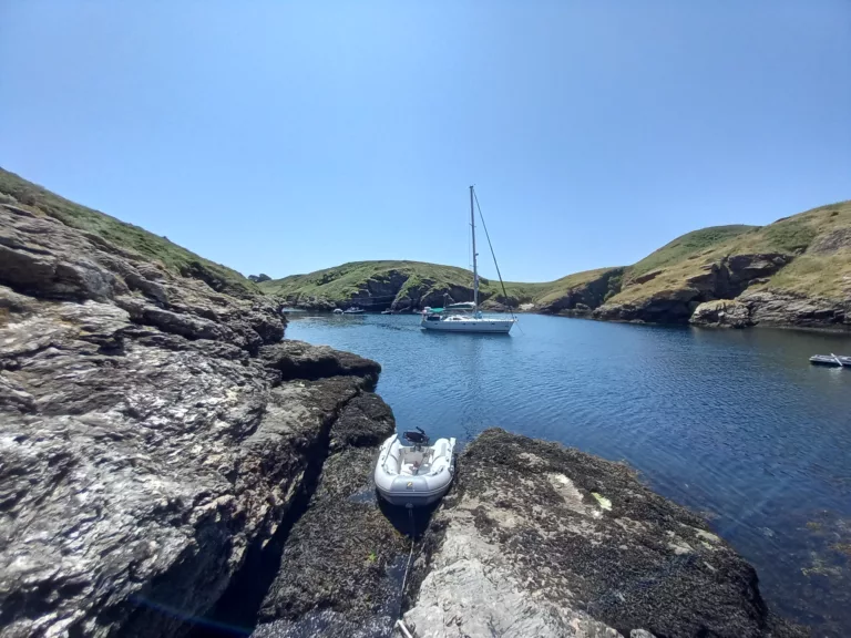 Belle Île en Mer, mouillage à Ster Ouen